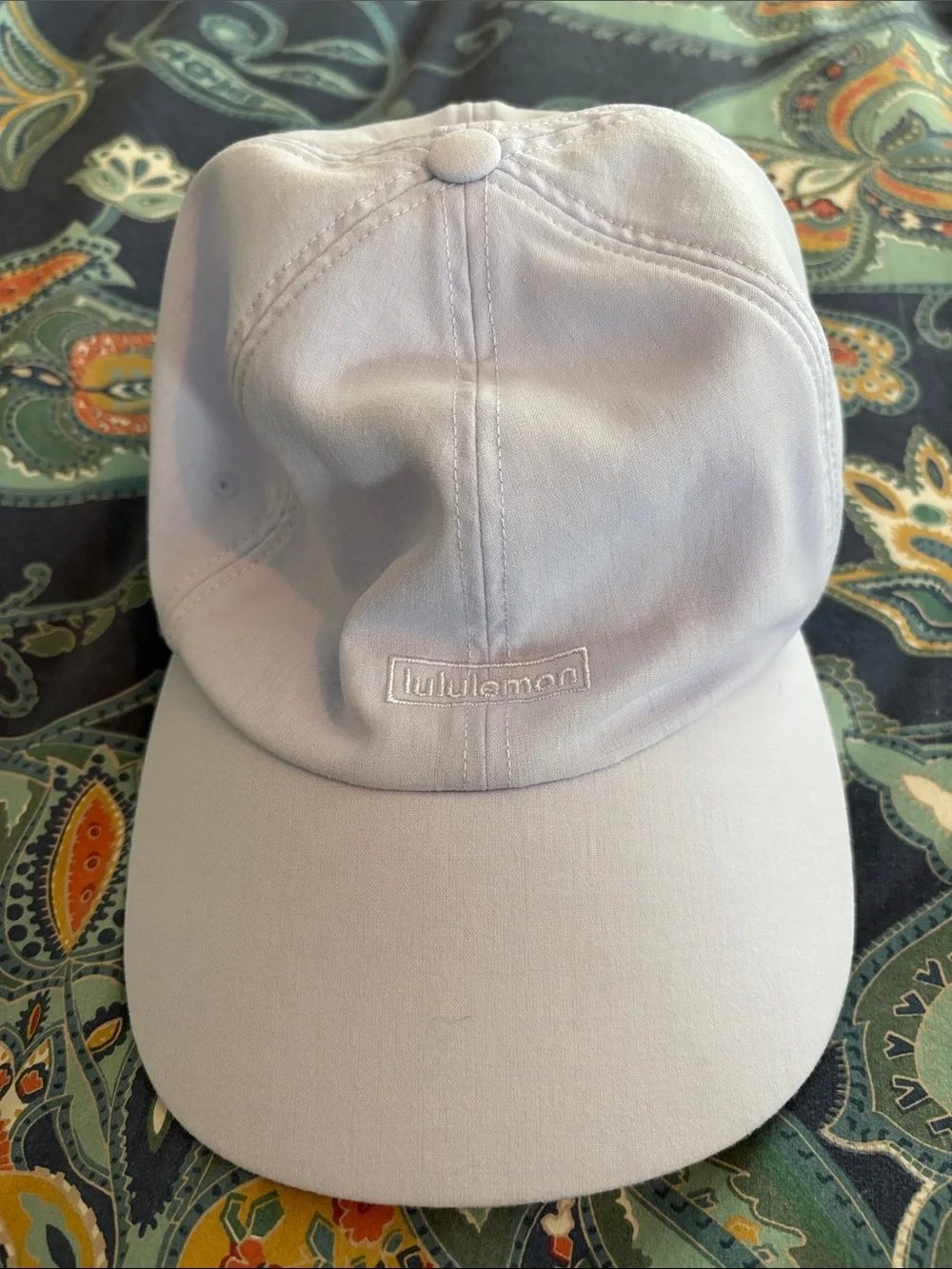 lululemon light purple logo baseball cap